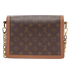 Dauphine MM, &pound;1,700, Handbags, Brown, Canvas, Back view